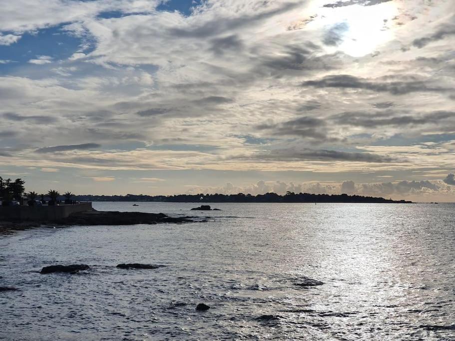 Kerlean, Plage Des Sables Blancs A 700M! Concarneau Exterior foto